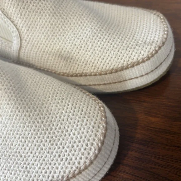 UGG Bren Knit Slip On Sneakers White 6.5 Womens - Picture 5 of 10